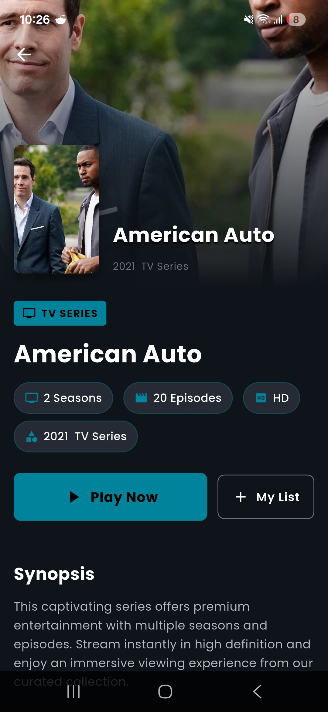 American Auto Series Details